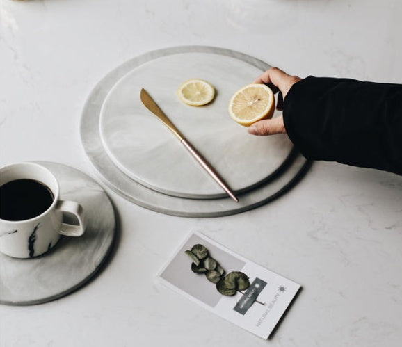 Nordic marble tray
